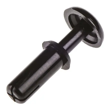 Produktfoto 1 von Essentra Schnappverschluss Niet, Ø 4 mm x 11 mm, Nylon, min. 7.5 mm, max. 8.5 mm
