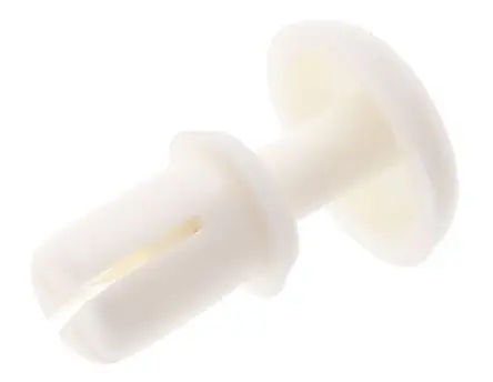 Produktfoto 1 von Essentra Schnappverschluss Niet, Ø 3.5 mm x 6.1 mm, Nylon, min. 2.7 mm, max. 3.6 mm
