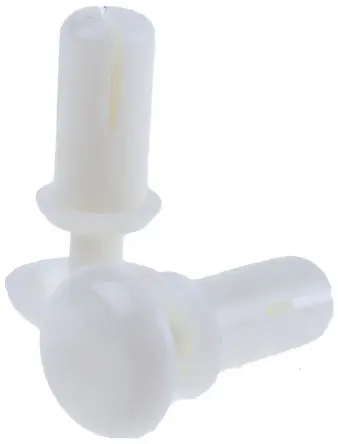Produktfoto 1 von Essentra Schnappverschluss Niet, Ø 3.5 mm x 9 mm, Nylon, min. 4.5 mm, max. 5.5 mm