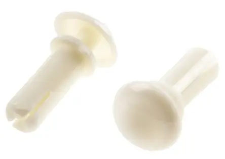 Produktfoto 1 von Essentra Schnappverschluss Niet, Ø 4 mm x 11 mm, Nylon, min. 7.5 mm, max. 8.5 mm