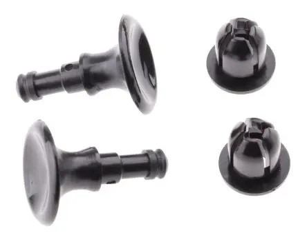 Produktfoto 1 von Essentra Schnappverschluss Niet, Ø 8.2 mm, Nylon, min. 2 mm, max. 4.2 mm