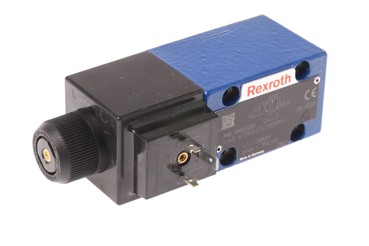 Produktfoto 1 von Bosch Rexroth, 2-Pos 4 Wegesteuerventil Typ Richtungsspule 12 V