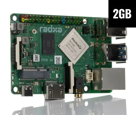 Produktfoto 1 von Okdo ROCK 3 Modell A 2 GB Einplatinencomputer