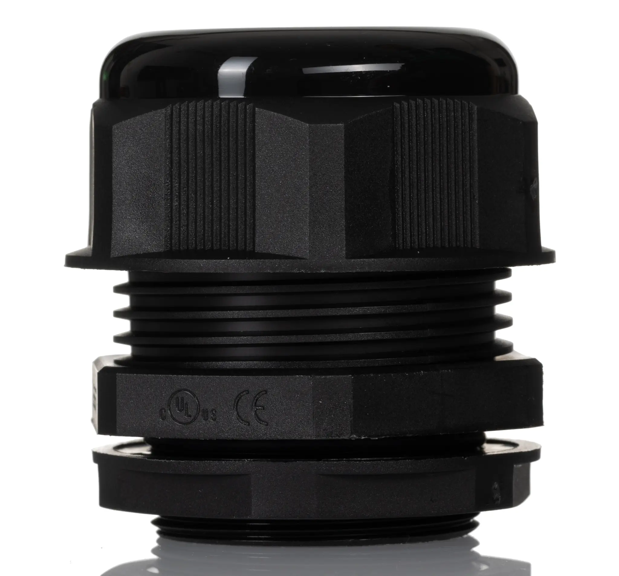 Produktfoto 1 von Hammond 1427NCG Kabelverschraubung, M40 Nylon Schwarz 22 mm/ 32 mm, IP68