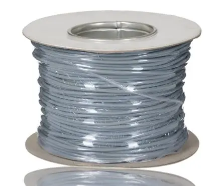 Produktfoto 1 von RS PRO 1015 Schaltdraht, 14 AWG 100 m Grau Ø 3.7 mm 45 Litzen Polyvinylchlorid