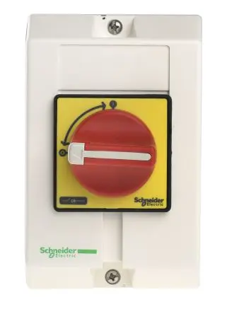 Produktfoto 1 von Schneider Electric TeSyS Vario Trennschalter 3-polig SMD 10A 3 kW Rot IP65 3-phasig