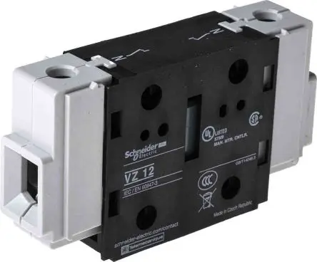 Produktfoto 1 von Schneider Electric TeSyS Vario Hilfskontakt 1-polig Seitlich, 1 Schließer mit Schraubanschlussklemme Anschluss 63 A,