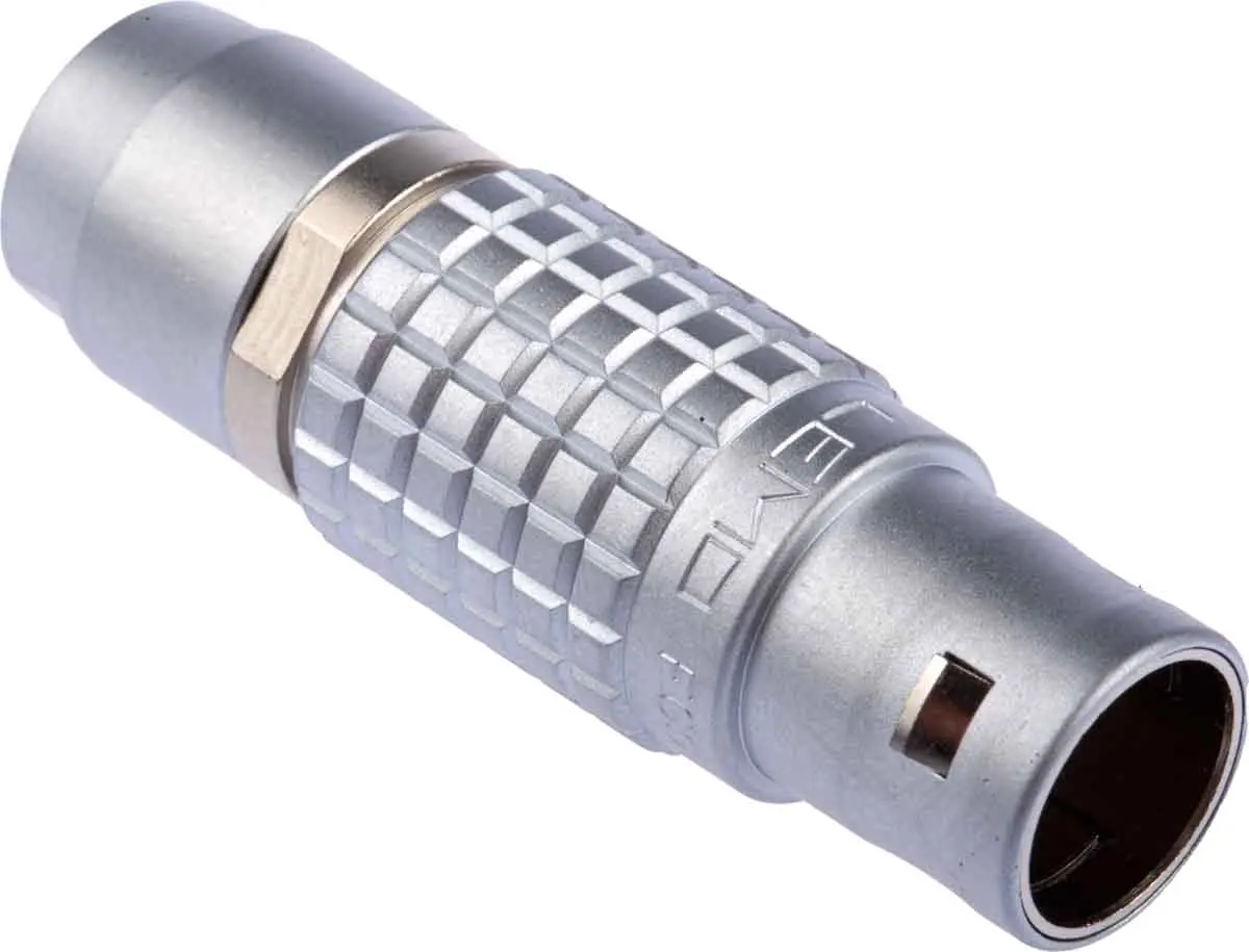 Produktfoto 1 von LEMO 2B 2 15 mm Rundsteckverbinder Stecker 8-polig Stecker 10A Kabel IP50