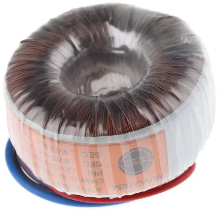 Produktfoto 1 von Nuvotem Talema Ringkerntransformator, Primär 115 V ac, 230 V ac / Sekundär 2 x 9 V ac 2 Ausg. 15 VA, 830mA 0.3 kg 60 Hz