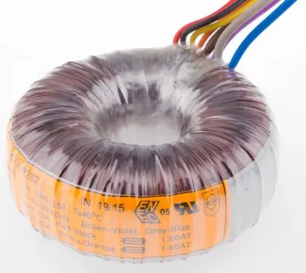Produktfoto 1 von Nuvotem Talema Ringkerntransformator, Primär 230 V ac / Sekundär 2 x 15 V ac 2 Ausg. 50 VA, 1.667A 650 g 60 Hz 50 Hz
