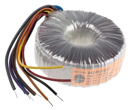 Produktfoto 1 von Nuvotem Talema Ringkerntransformator, Primär 230 V ac / Sekundär 2 x 30 V ac 2 Ausg. 160 VA, 2.667A 1.5 kg 60 Hz 50 Hz
