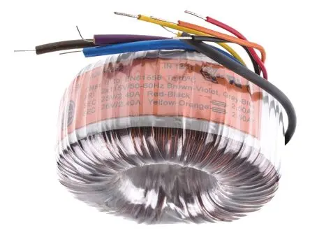 Produktfoto 1 von Nuvotem Talema Ringkerntransformator, Primär 230 V ac / Sekundär 2 x 25 V ac 2 Ausg. 120 VA, 2.4A 1.2 kg 60 Hz 50 Hz