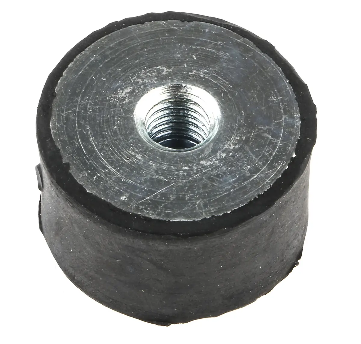 Produktfoto 1 von FIBET Gummi Vibrationsdämpfer, Innengewinde-Puffer M8, Ø 30mm x 17mm