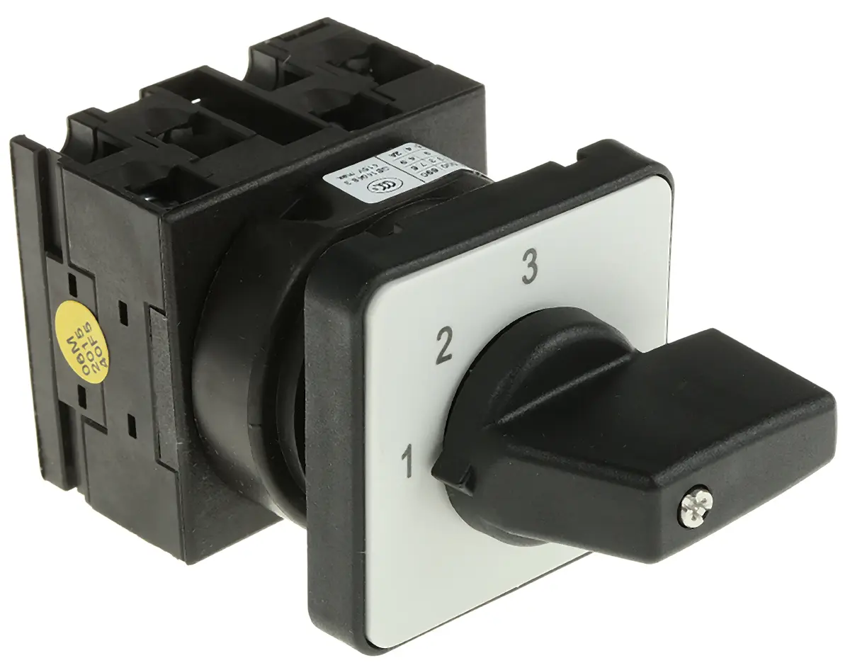 Produktfoto 1 von Eaton Nockenschalter, 1-polig / 20A, 690V ac, 3-Stufen Schraub, 45°-Wurfwinkel