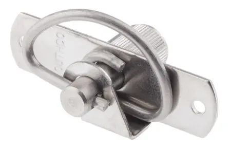Produktfoto 1 von Southco Edelstahl Kompressionsverriegelung Federbelastet 58.7 mm 17.5mm