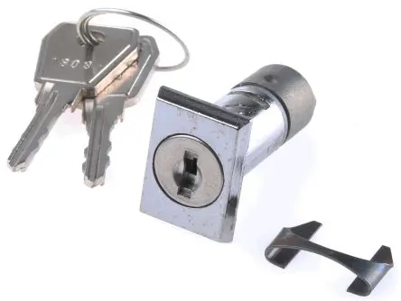 Produktfoto 1 von Euro-Locks a Lowe & Fletcher group Company Sockel-Schloss, Mit Schlüssel 31 mm, entsperrbar mit Schlüssel 13 mm
