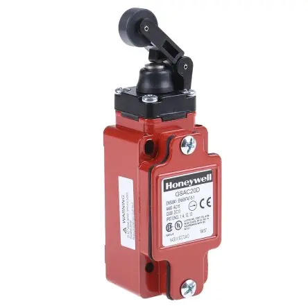 Produktfoto 1 von Honeywell GSA Endschalter, Rollenhebel 2-poliger Umschalter, IP67, Metall 600V ac 6A