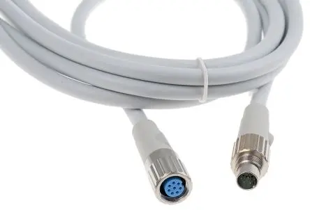 Produktfoto 1 von TE Connectivity, 8-polig Sensor-Betätigungselementkabel, Gerade Buchse 8 / Gerade Stecker, Länge 3 m