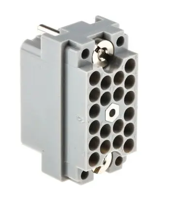 Produktfoto 1 von EDAC 516 Stromversorgungssteckverbinder in robuster Ausführung, 20-polig Stecker, Gerade, Panel