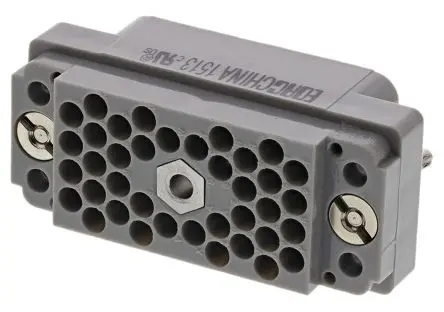Produktfoto 1 von EDAC 516 Stromversorgungssteckverbinder in robuster Ausführung, 38-polig Stecker, Gerade, Panel