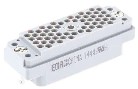 Produktfoto 1 von EDAC 516, 3.81 mm Stromversorgungssteckverbinder in robuster Ausführung, 56-polig Stecker, Gerade, Panel