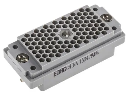 Produktfoto 1 von EDAC 516 Stromversorgungssteckverbinder in robuster Ausführung, 90-polig Stecker, Gerade, Panel