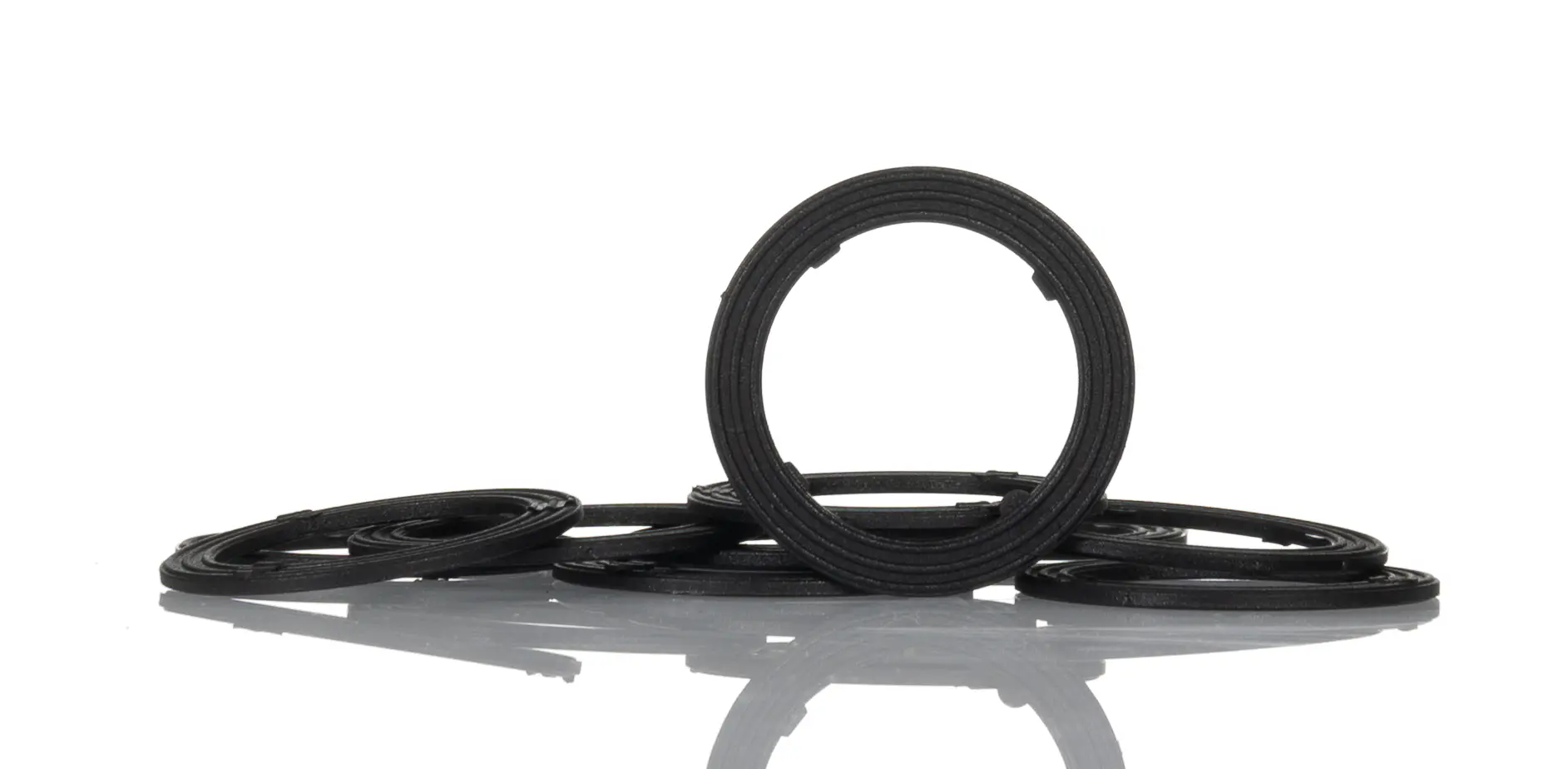 Produktfoto 1 von Thomas & Betts Adaptaflex Nylon Kabelrohr Befestigung M25 Schwarz Schwarz-Finish