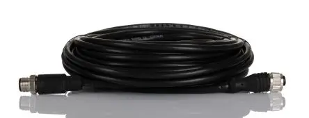 Produktfoto 1 von RS PRO CDF12S, 4-polig Sensor-Betätigungselementkabel, Gerade Buchse 4 / Gerade Stecker, Länge 10 m