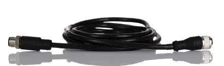 Produktfoto 1 von RS PRO CDF12S, 5-polig Sensor-Betätigungselementkabel, Gerade Buchse 5 / Gerade Stecker, Länge 2 m