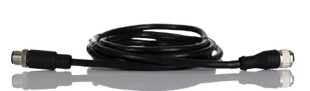 Produktfoto 1 von RS PRO CDF12S, 5-polig Sensor-Betätigungselementkabel, Gerade Buchse 5 / Gerade Stecker, Länge 2 m