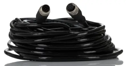Produktfoto 1 von RS PRO CDF12S, 8-polig Sensor-Betätigungselementkabel, Gerade Buchse 8 / Gerade Stecker, Länge 10 m