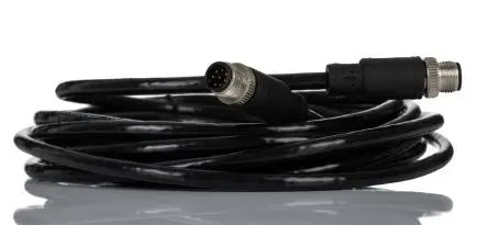 Produktfoto 1 von RS PRO CDM12S, 8-polig Sensor-Betätigungselementkabel, Gerade Stecker 8 / Gerade Stecker, Länge 5 m