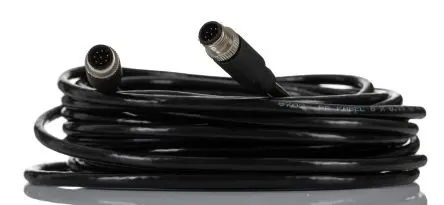 Produktfoto 1 von RS PRO CDM12S, 8-polig Sensor-Betätigungselementkabel, Gerade Stecker 8 / Gerade Stecker, Länge 10 m