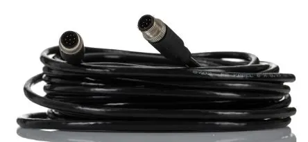 Produktfoto 1 von RS PRO CDM12S, 8-polig Sensor-Betätigungselementkabel, Gerade Stecker 8 / Gerade Stecker, Länge 10 m