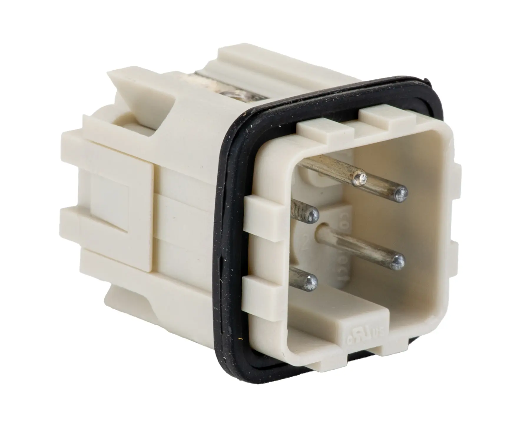 Produktfoto 1 von Molex 93601 Robustes Power Steckverbinder-Modul, 4-polig 10A Stecker, Schraubklemmen-Einsatz Schrauben für