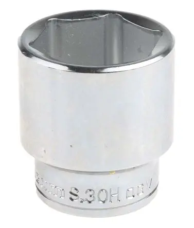 Produktfoto 1 von Facom 1/2 in 6-Kant Buchse SW 30 mm Vierkant x 20mm