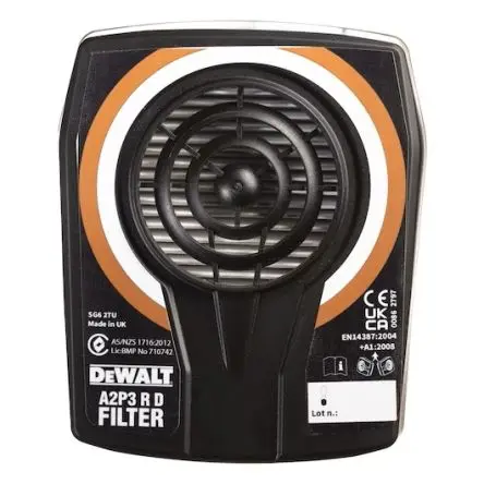 DeWALT Staub Filter für Gesichtsmaske