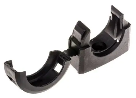 Produktfoto 1 von Adaptaflex ACB Nylon 6.6 Kabelrohr Befestigung Schutzrohrclip 32 mm Schwarz