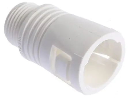 Produktfoto 1 von Adaptaflex KF Polyamid Kabelrohr Befestigung Kabelrohr M20 20 mm Weiß Verzinntes Kupfer-Finish IP65