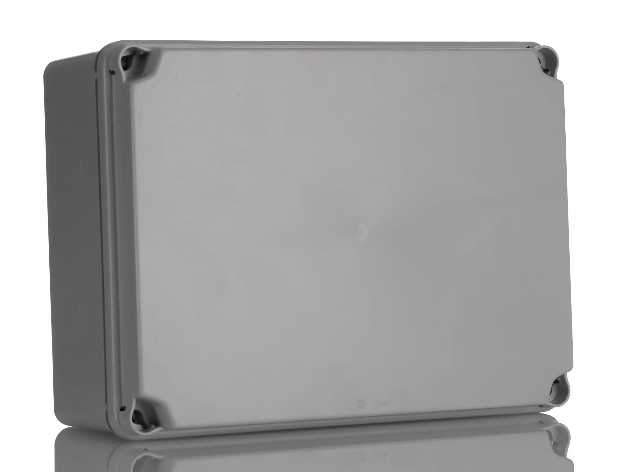 Produktfoto 1 von HellermannTyton EL Polystyrol Abzweigdose Grau IP40 Breite 95 mm Höhe 180 mm Länge 241 mm