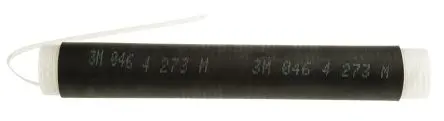 Produktfoto 1 von 3M 8420 Kaltschrumpfschlauch, Ethylen-Propylen-Gummi Schwarz, Ø 35 mm, Länge 305mm