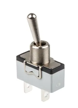 Produktfoto 1 von APEM Panel Kippschalter SPST, Ein-Aus, 24 V dc, 250 V ac, 10A, Stecker