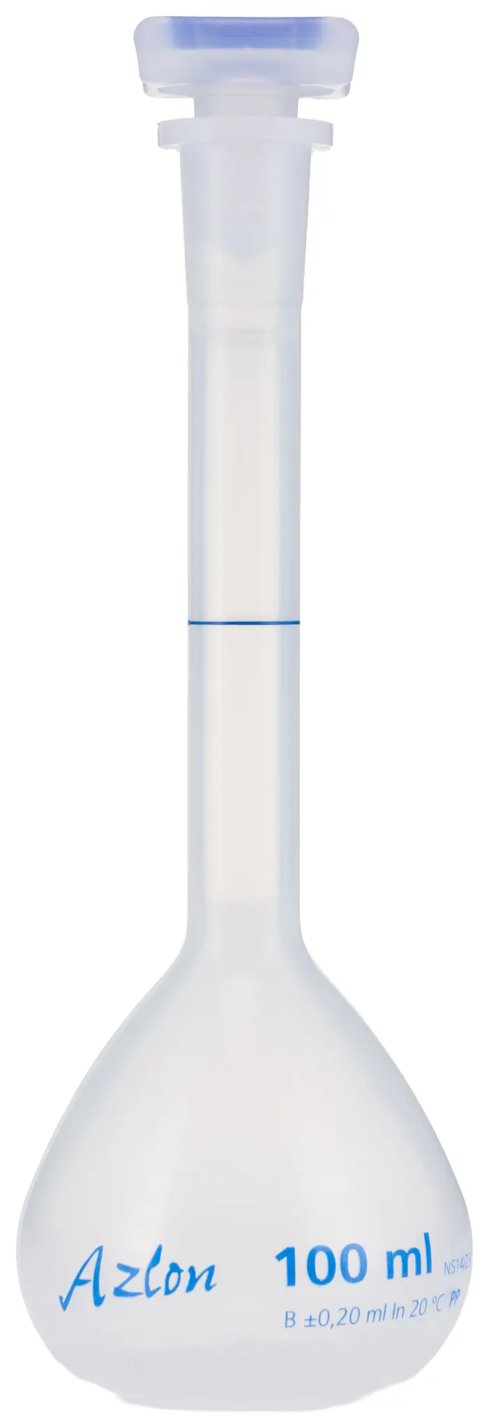 Produktfoto 1 von RS PRO Laborflasche Polypropylen 100ml Enghalsig