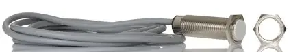 Produktfoto 1 von RS PRO M18 Induktiver Näherungssensor, Zylindrisch 2-adrig / 300mA 8 mm, IP67 250 V ac 250 V dc