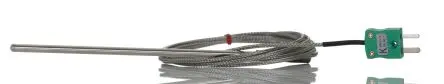 Produktfoto 1 von RS PRO Edelstahl Hochleistungsthermoelement Typ K, Ø 4.5 mm x 150 mm -60 °C → 350 °C