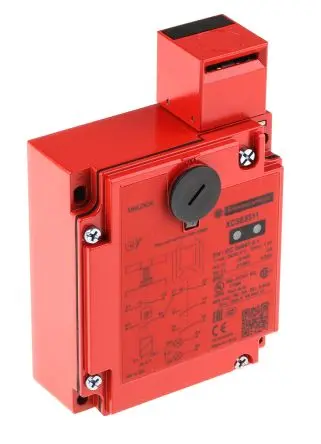 Produktfoto 1 von Telemecanique Sensors, XCS-E Magnetverriegelungsschalter Verriegelungsfähig Betätiger inklusive, Schlüssel, 1