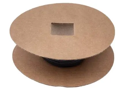 Produktfoto 1 von TE Connectivity VERSAFIT Wärmeschrumpfschlauch, Polyolefin Schwarz, Ø 5.21 mm Schrumpfrate 2:1, Länge 9m