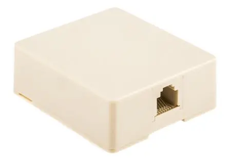 Produktfoto 1 von Decelect RJ11 Beige