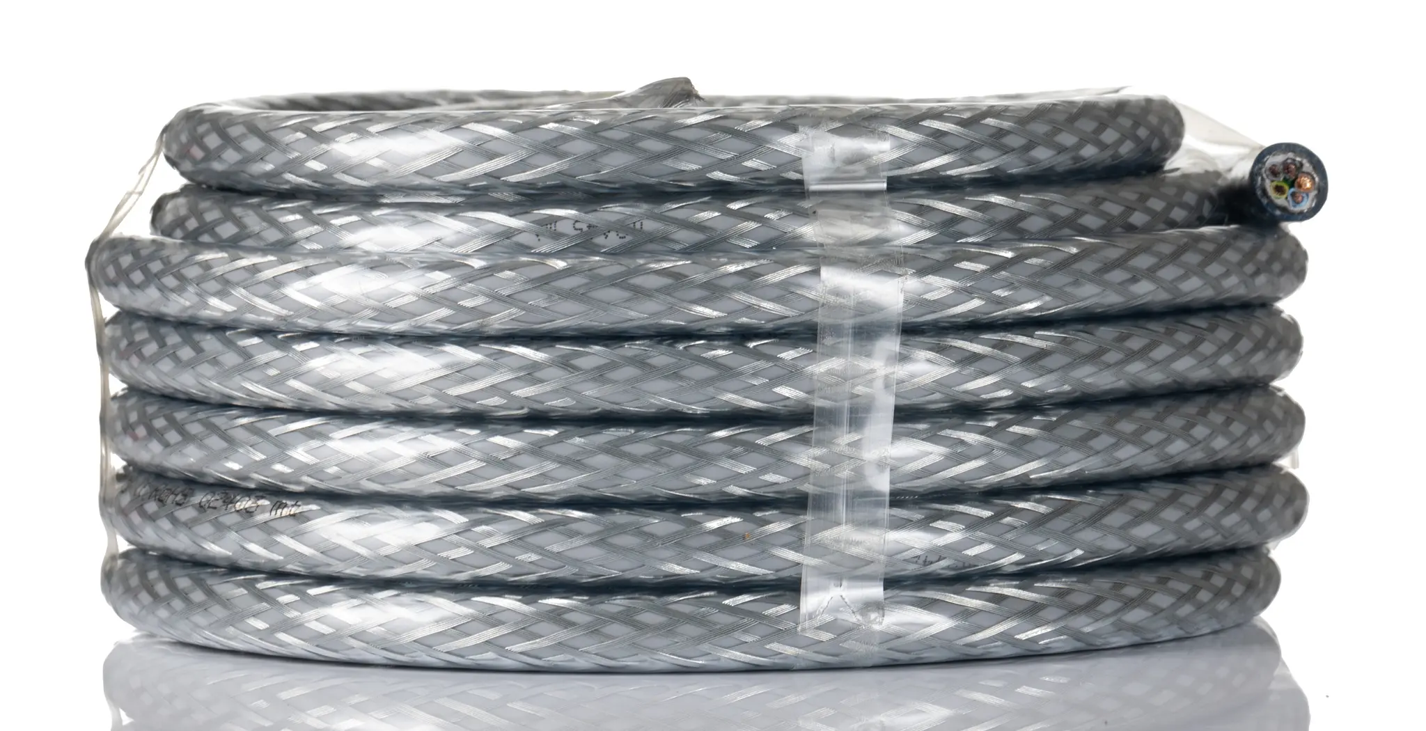 RS PRO SY Steuerkabel, 5-adrig 2.5 mm² Geschirmt Klar, 10 m, Polyvinylchlorid