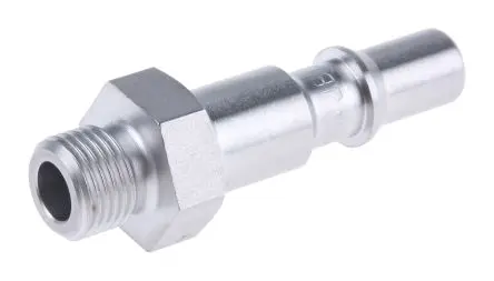 Produktfoto 1 von Staubli – Fluid Connectors Sicherheits-Schnellkupplung, Edelstahl 1/8 in Stecker, G
